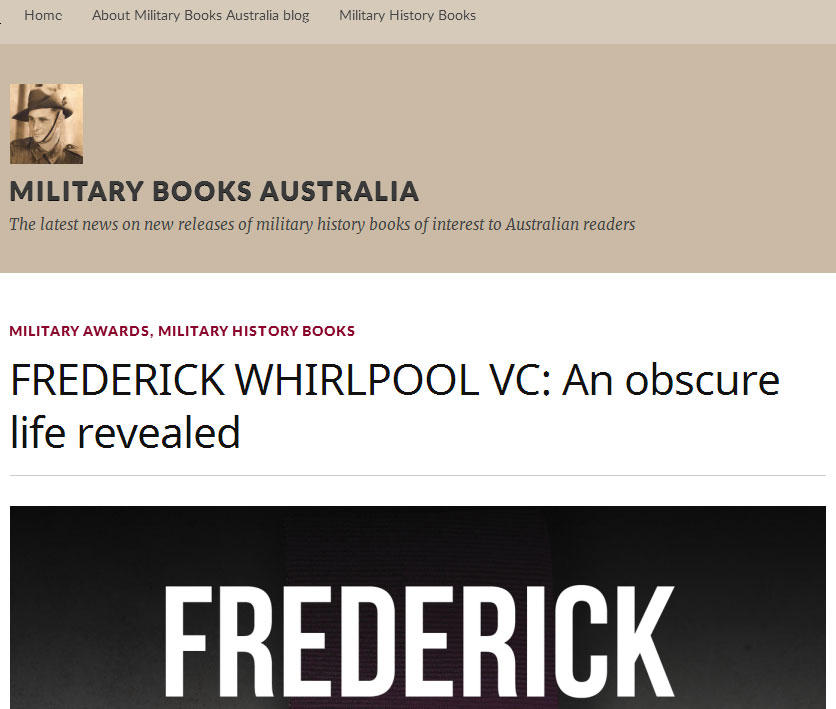 Frederick Whirlpool Vc Review